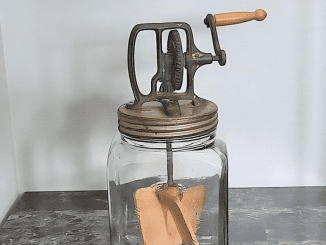 1940 – 1945 Tweed Butter Churn