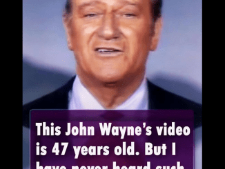 John Wayne’s Patriotic Video from 1970