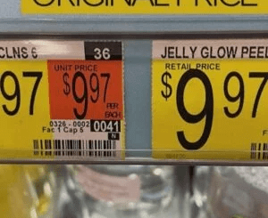 The Correct Way to Interpret Walmart Price Tags to Make Shopping Easier