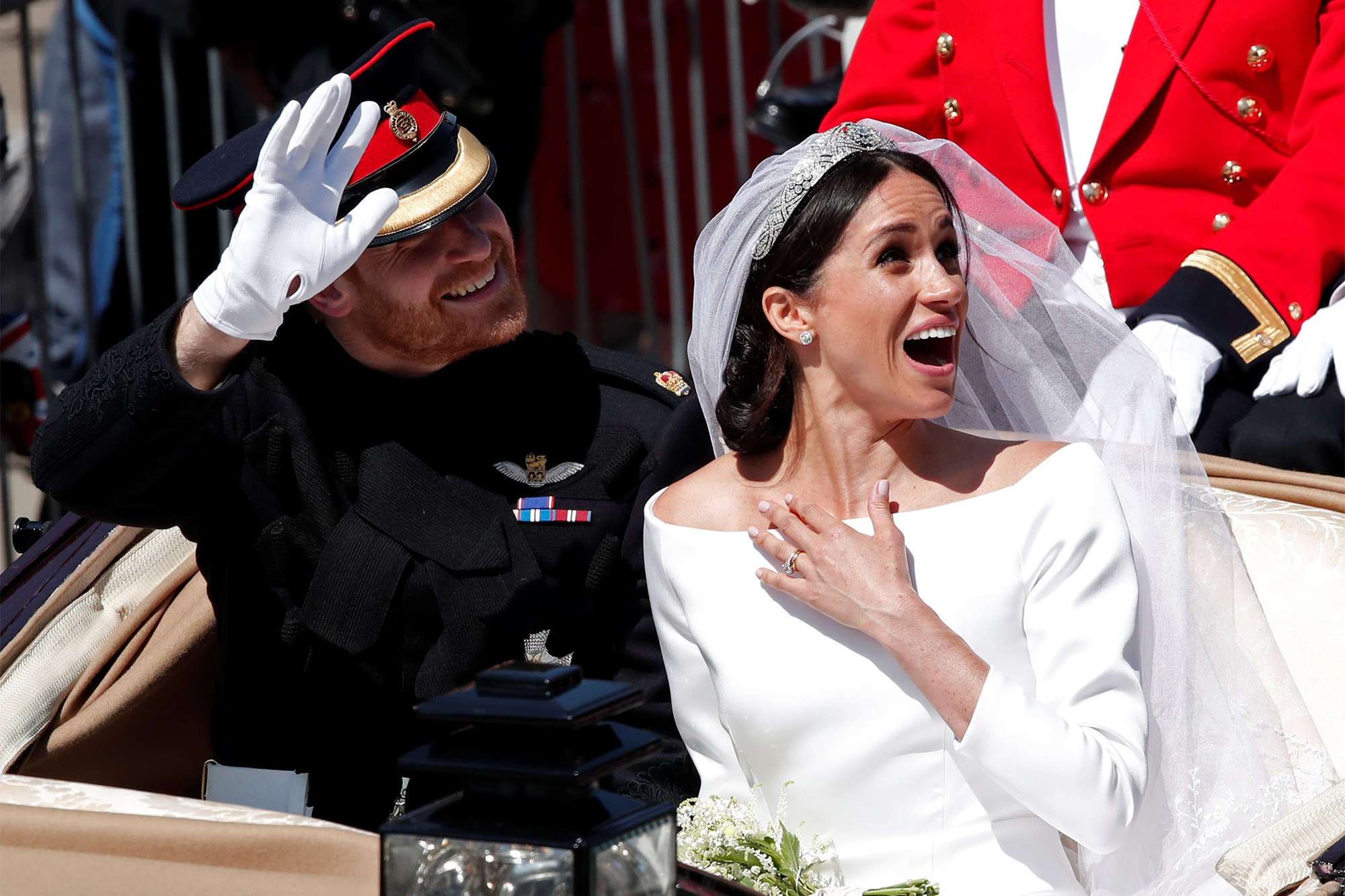 Prince Harry and Meghan Markle are married