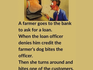 A Farmer Goes To The Bank