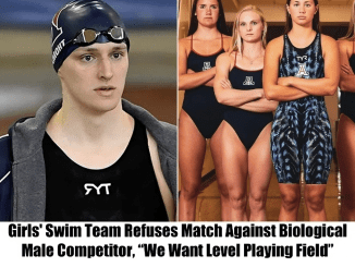 Breaking: Girls’ Swim Team Declines To Compete Against Biological Male, Says “It’s Not Right”