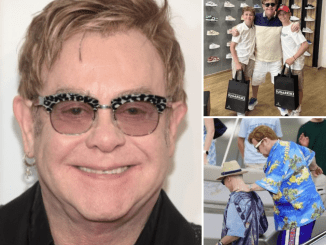 Singer Elton John allegedly pees in bottle while out shopping for shoes with his sons