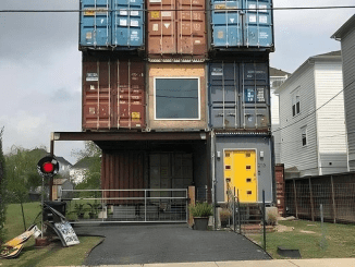 Man Uses 11 Shipping Containers To Build His 2,500 Square Foot Dream House, And The Inside Looks Amazing