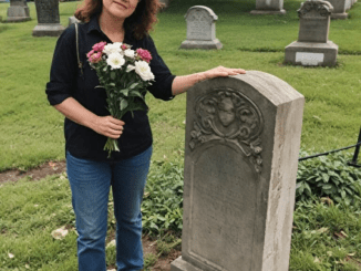 Woman meets a person online. Then Finds His Photo at a Cemetery Before His Arrival