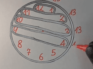 People baffled by number patterns using clock numbers