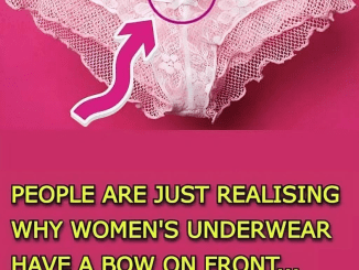 Why Women’s Underwear Have A Bow On Front