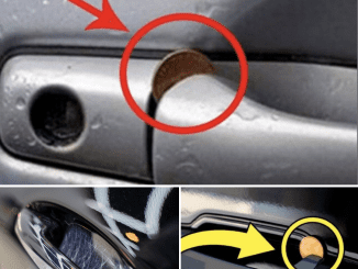 If you see a coin in the handle of your car, you should know what it might mean