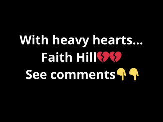 The lovely voice of Faith Hill might be permanently silenced…