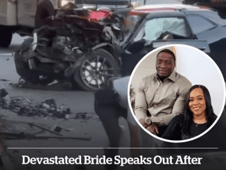 Devastated bride speaks out after groom is killed in wrong-way crash hours before their wedding