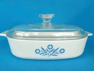 The Timeless Appeal of CorningWare: A Look at the Iconic Blue Cornflower Casserole Dish