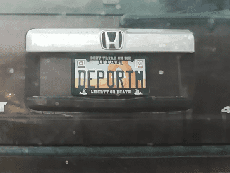 A Teacher Sees An “Offensive” License Plate And Sparks State Investigation