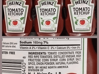 Avoid Heinz Ketchup Like Plague