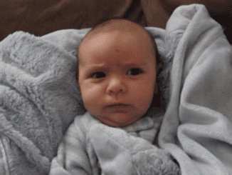 Dad says to his son, “Good morning.” You just have to see this little guy’s reaction!