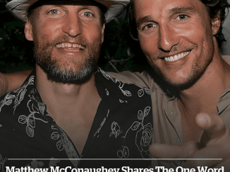 Matthew McConaughey shares the one word his mom said that made him believe Woody Harrelson may be his real-life brother