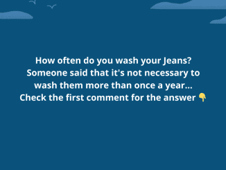 How Often Should I Wash My Jeans?