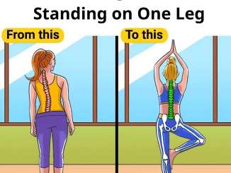 Standing on one leg is like working out! Its amazing benefits