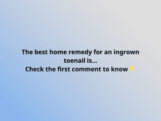 Natural ways to treat ingrown toe nails at home