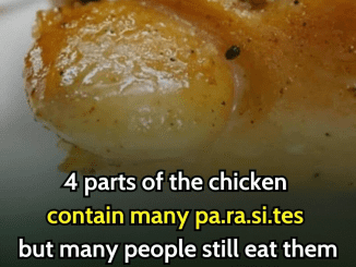 4 parts of the chicken contain many pa.ra.si.tes but many people still eat them without worry