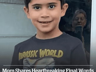 Mom shares heartbreaking final words of 7-year-old son before he was swept away by floods