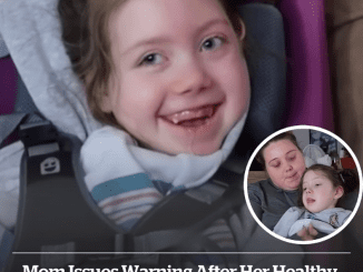 Mom issues warning after healthy baby daughter is left brain-damaged after somebody kissed her on the mouth