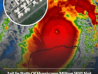 Jail in path of Hurricane Milton will not evacuate 1200 inmates: Report