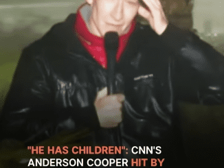 CNN’s Anderson Cooper Hit by Debris While Reporting on Hurricane Milton: ‘I Am Very Concerned for His Safety’