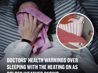 Doctors’ health warnings over sleeping with the heating on as colder weather begins