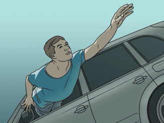 How to escape from a car sinking in water