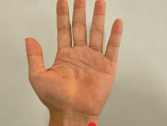 If you press this point on your wrist, this is what it does to your body