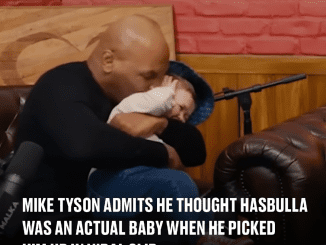 Mike Tyson admits he thought Hasbulla was an actual baby when he picked him up in viral clip