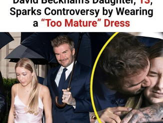 “So Inappropriate,” David Beckham’s Daughter, 13, Sparks Controversy by Wearing a “Too Mature” Dress