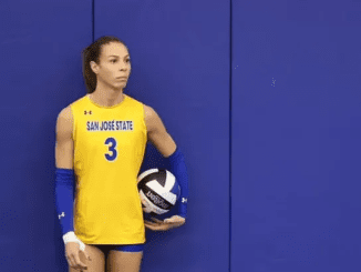 Trans volleyball player continues to break college records as seven teams forfeit games over her participation