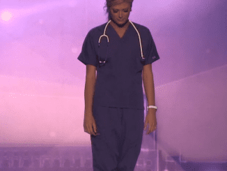 Miss America Contestant Steps Onstage In Nursing Scrubs. But When She Looks Up. My Heart STOPPED! 